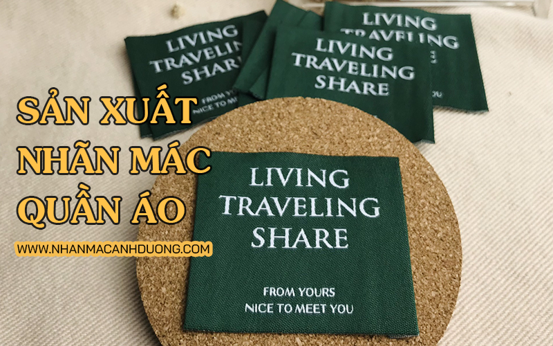 Xưởng làm Tag Mác Quần Áo Local Brand: Tag Dệt, Tag mác in Satin, mác in Cotton